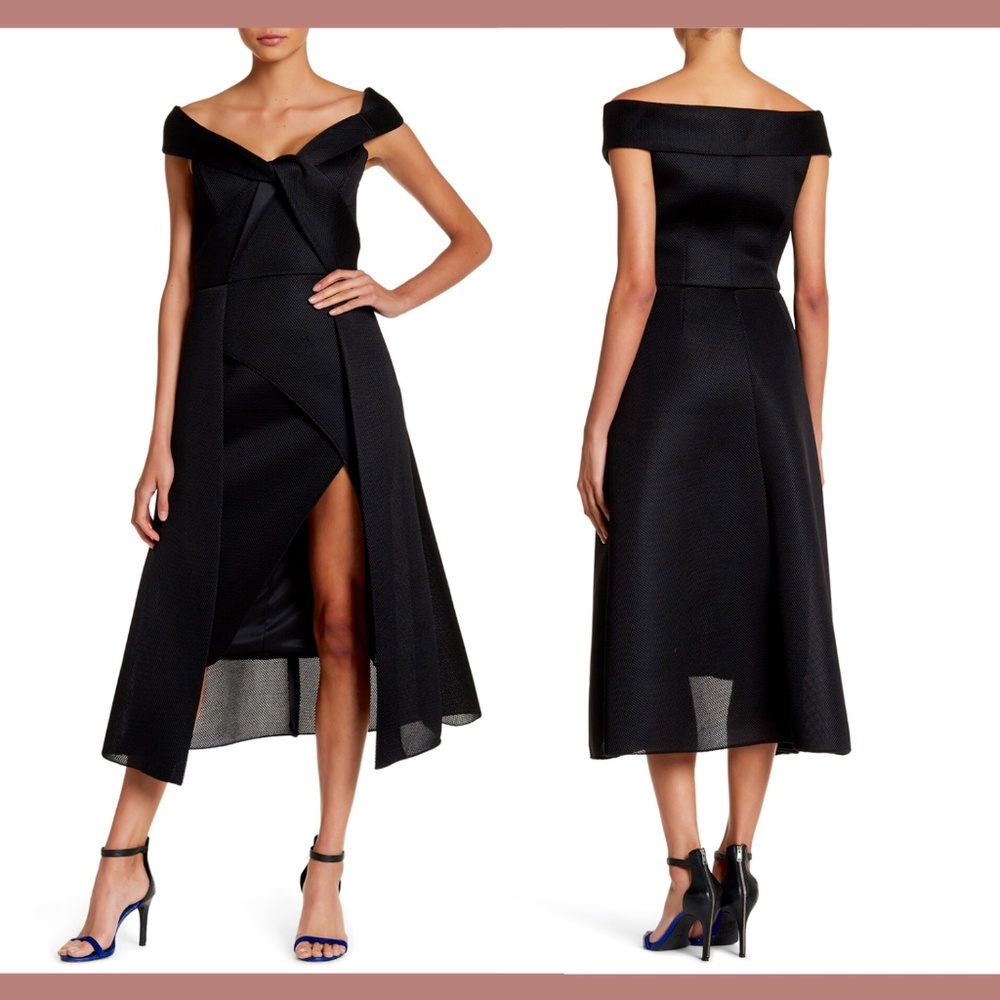 NWT Issue New‎ York Off Shoulder Twist Dress XS